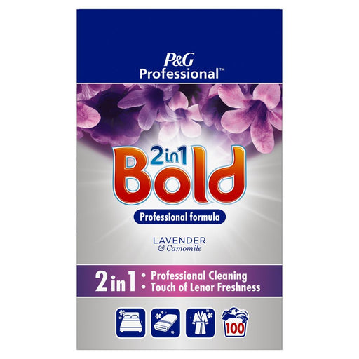 Bold Professional Powder Detergent Lavender & Camomile 100 Washes - BritishGram.com