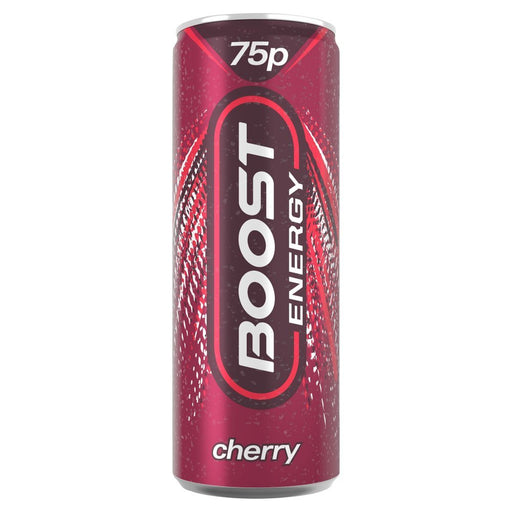 Boost Energy Cherry 250ml (Case of 24) - BritishGram.com