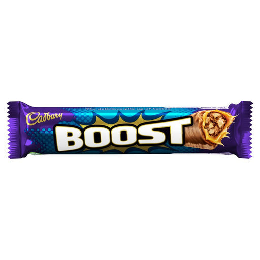 Cadbury Boost Chocolate Bar 48.5g (Case of 48) - BritishGram.com