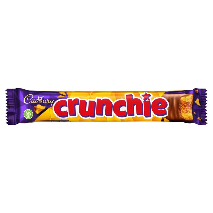 Cadbury Crunchie Chocolate Bar PMP 40g (Case of 48) - BritishGram.com