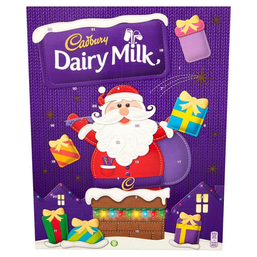 Cadbury Dairy Milk Chocolate Advent Calendar 90g - BritishGram.com