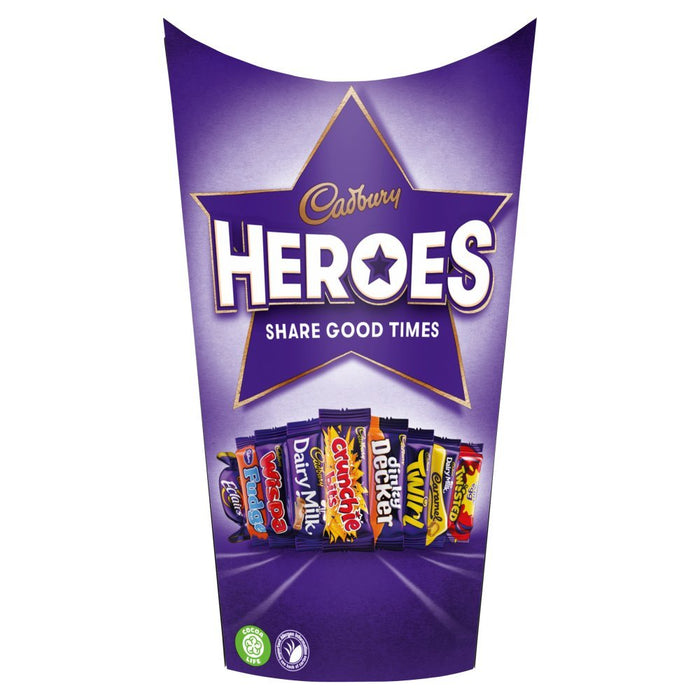 Cadbury Heroes Chocolate Carton 290g - BritishGram.com