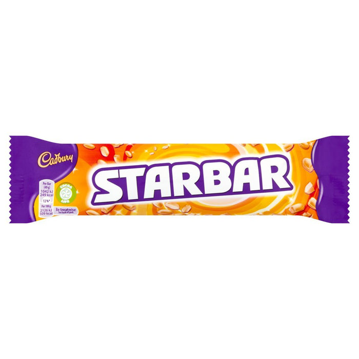 Cadbury Starbar Standard Bars PMP 49g (Case of 32) - BritishGram.com