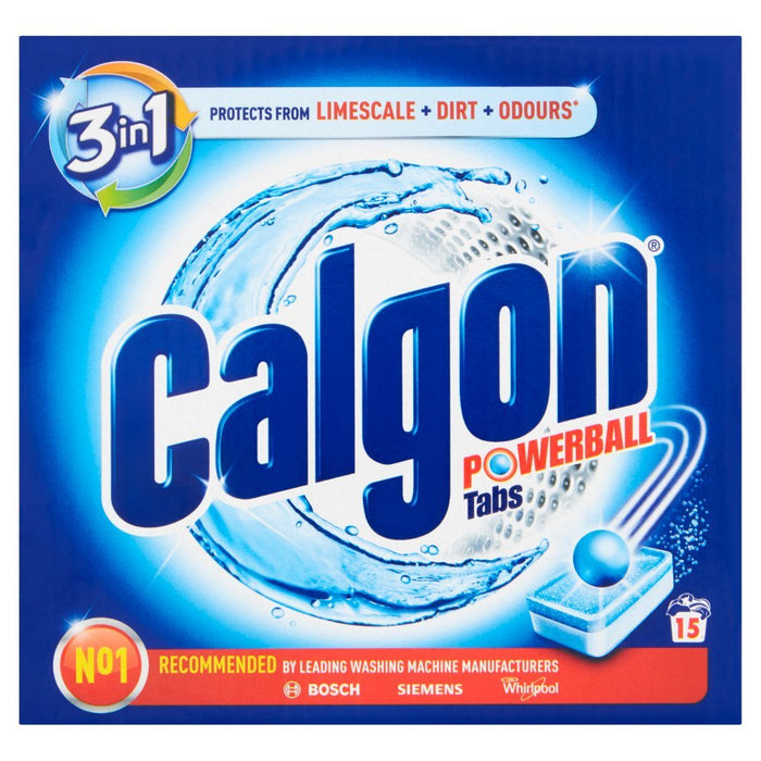 Calgon 15 Tablets (Case of 7 Total 105 Tablets) - BritishGram.com