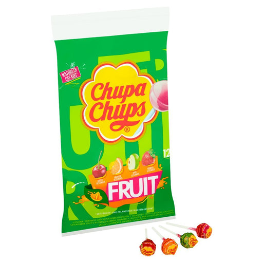 Chupa Chups 120 Fruit Lollipops 1440g - BritishGram.com