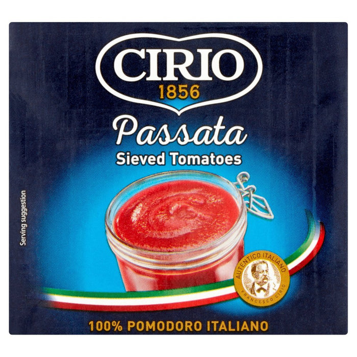 Cirio Passata Sieved Tomatoes 500g (Case of 12) - BritishGram.com