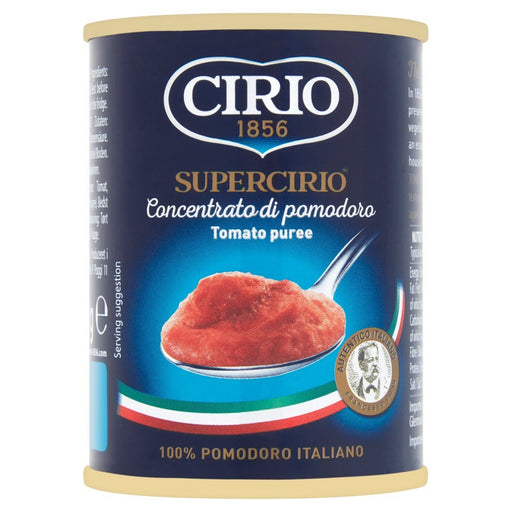 Cirio Supercirio Tomato Puree 140g (Case of 12) - BritishGram.com