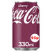 Coca - Cola Cherry 330ml PMP (Case of 24) - BritishGram.com