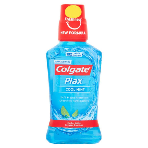 Colgate Plax Cool Mint 250ml (Case of 6) - BritishGram.com