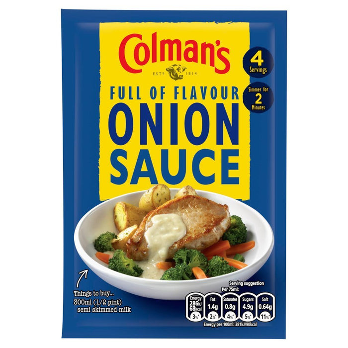 Colman's Onion Sauce Mix, 35g - BritishGram.com