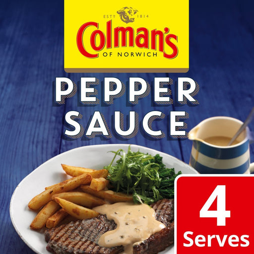 Colman's Pepper Sauce Mix 40g (Case of 10) - BritishGram.com