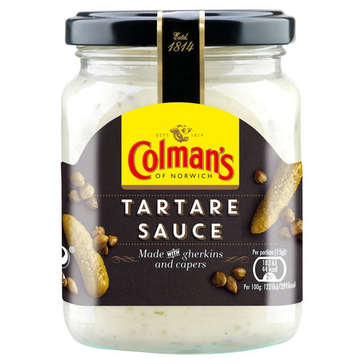 Colman's Tartare Sauce, 144g - BritishGram.com