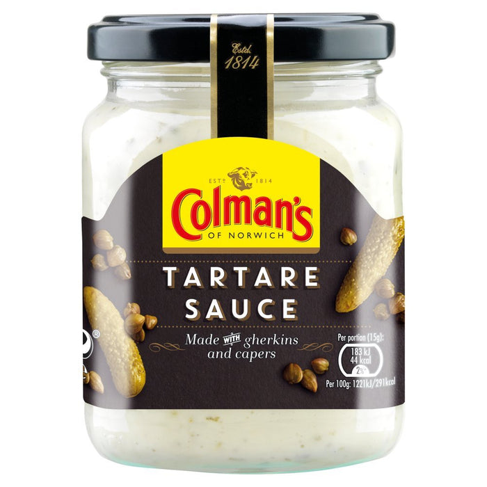 Colman's Tartare Sauce, 144g - BritishGram.com