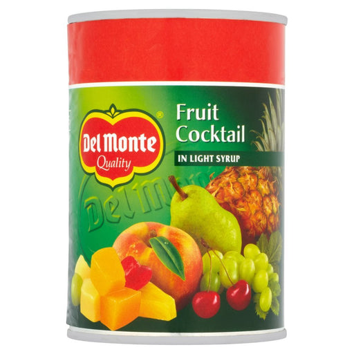 Del Monte Fruit Cocktail in Light Syrup, 420g (Case of 6) - BritishGram.com