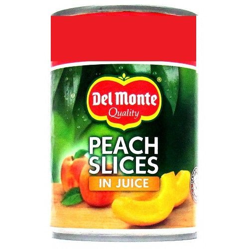 Del Monte Peach Slices in Juice 415g (Case of 6) - BritishGram.com