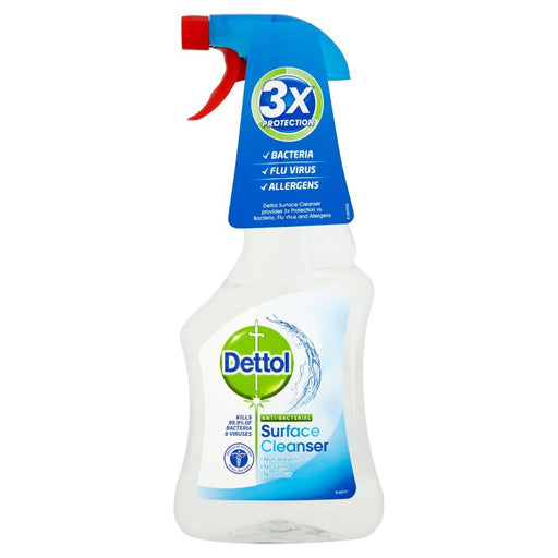 Dettol Antibacterial Spray Surface Cleanser, 500ml (Case of 6) - BritishGram.com
