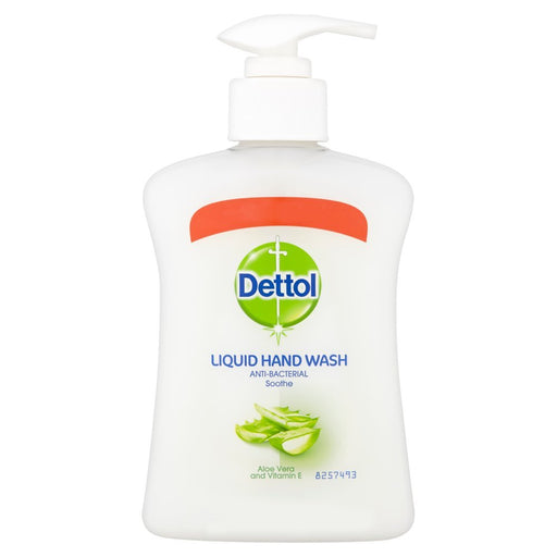 Dettol Hydrate Liquid Hand Wash Aloe Vera 250ml (Case of 6) - BritishGram.com