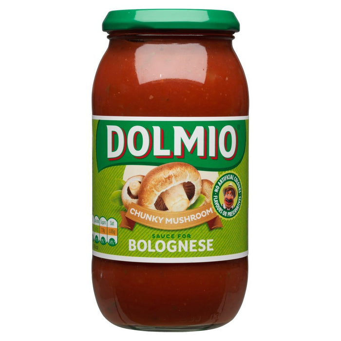 Dolmio Bolognese Chunky Mushroom Pasta Sauce 500g (Case of 6) - BritishGram.com