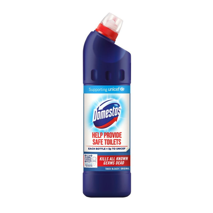Domestos Original Thick Bleach PMP 750ml - BritishGram.com