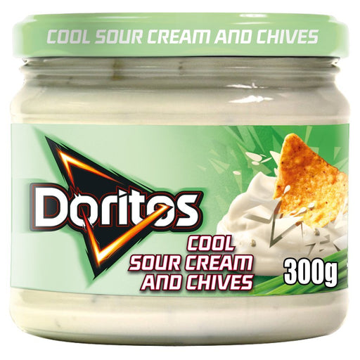 Doritos Cool Sour Cream & Chives Sharing Dip 280g - BritishGram.com