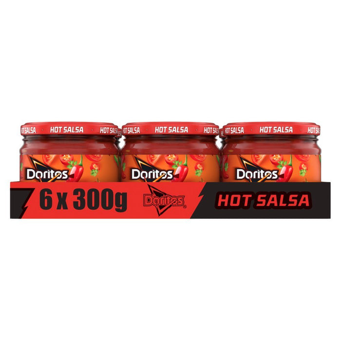 Doritos Hot Salsa Sharing Dip 300g (Case of 6) - BritishGram.com