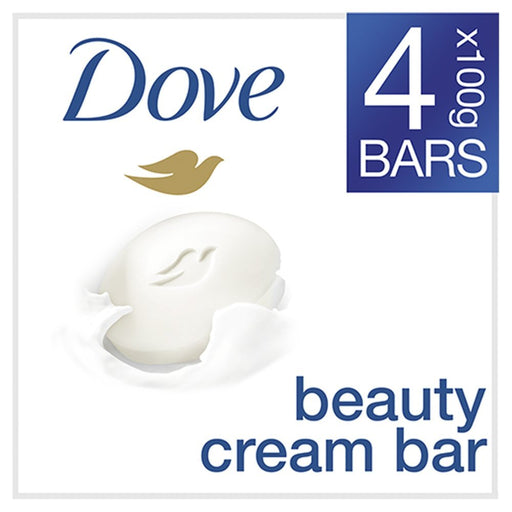 Dove Original Beauty Cream Bar 4 x 100g - BritishGram.com