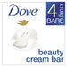 Dove Original Beauty Cream Bar 4 x 100g - BritishGram.com