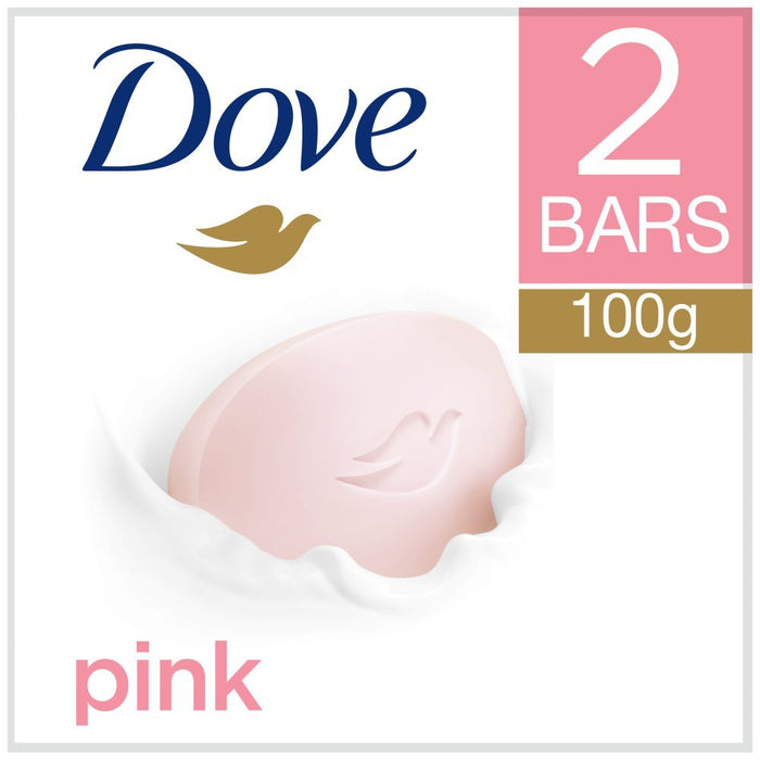 Dove Pink Bar 2x100g - BritishGram.com