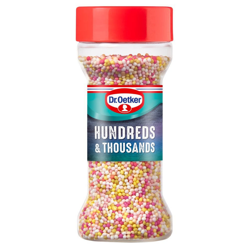 Dr. Oetker Hundreds & Thousands, 65g (Case of 6) - BritishGram.com