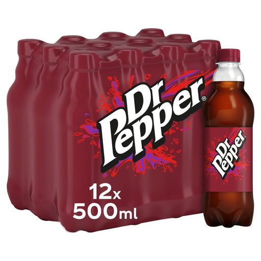 Dr Pepper 12 x 500ml - BritishGram.com