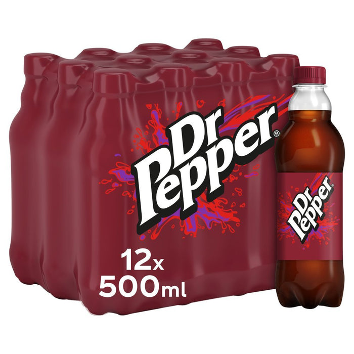 Dr Pepper 12 x 500ml - BritishGram.com