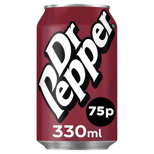 Dr Pepper PMP 330ml (Case of 24) - BritishGram.com