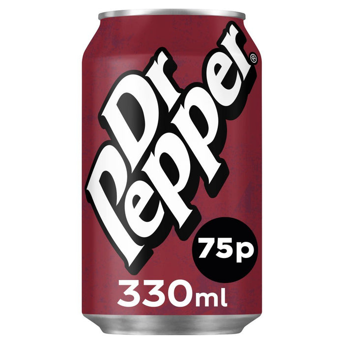 Dr Pepper PMP 330ml (Case of 24) - BritishGram.com