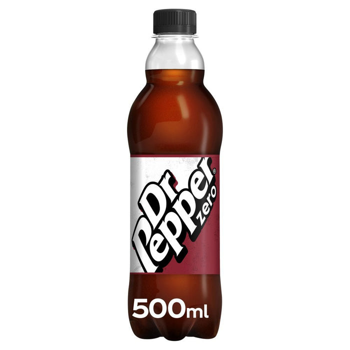 Dr Pepper Zero Sugar PMP 500ml (Case of 12) - BritishGram.com