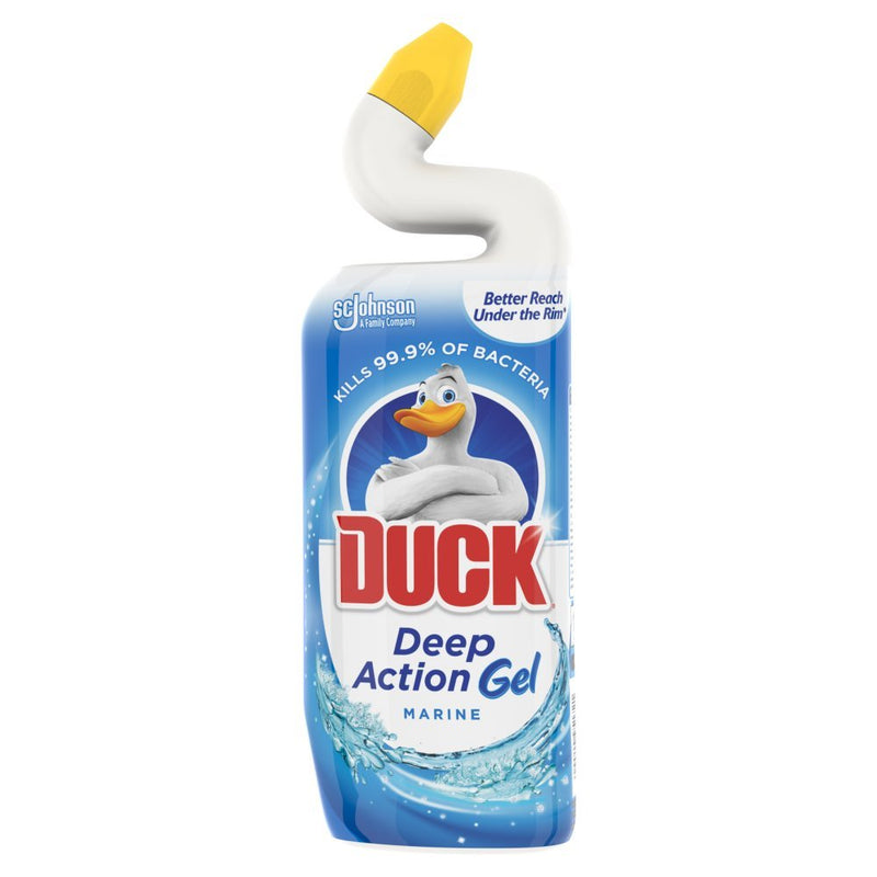 Duck Toilet Deep Action Gel Liquid Cleaner Marine 750ml - BritishGram.com