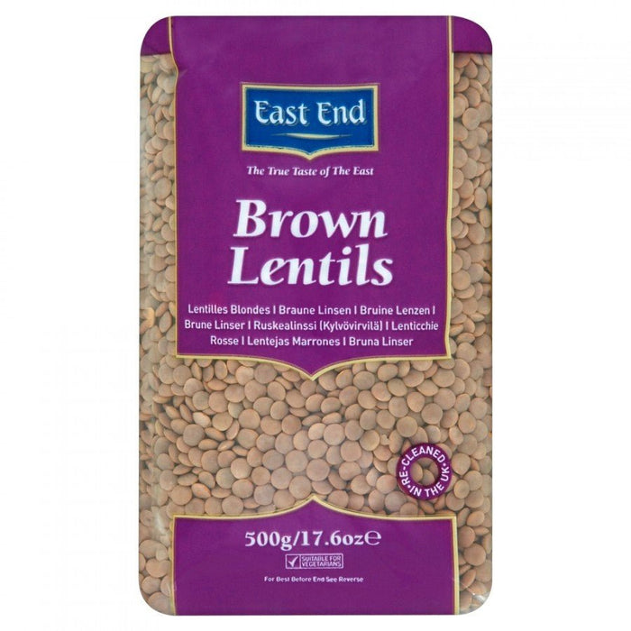 East End Brown Lentils 500g - BritishGram.com