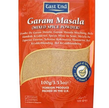 East End Garam Masala Powder 100g - BritishGram.com