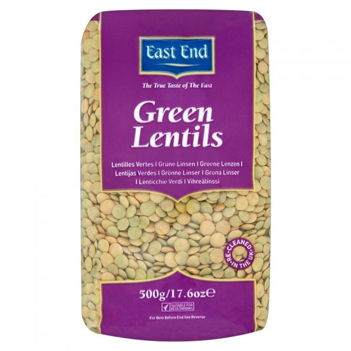 East End Green Lentils 500g - BritishGram.com