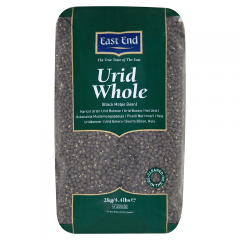 East End Urid Whole 2kg - BritishGram.com
