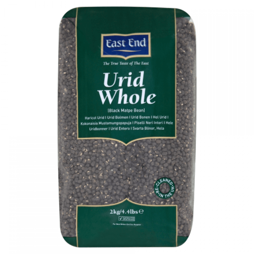 East End Urid Whole 2kg - BritishGram.com