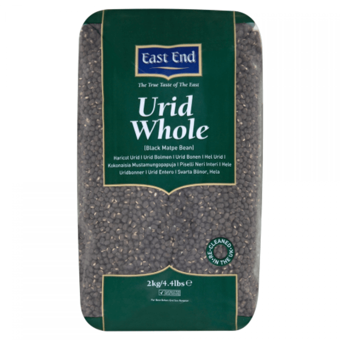 East End Urid Whole 2kg - BritishGram.com
