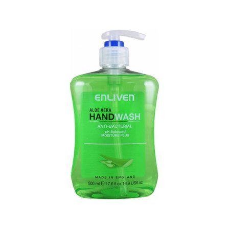 Enliven Aloe Vera Anti - Bacterial Handwash 500ml - BritishGram.com