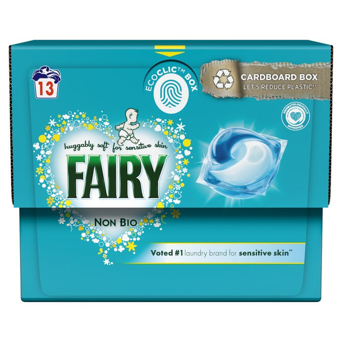 Fairy Non Bio PODS Washing Capsules 12 Washes - BritishGram.com
