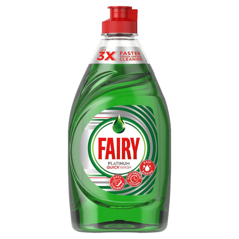 Fairy Platinum Quickwash Original Washing Up Liquid Large 820ml - BritishGram.com