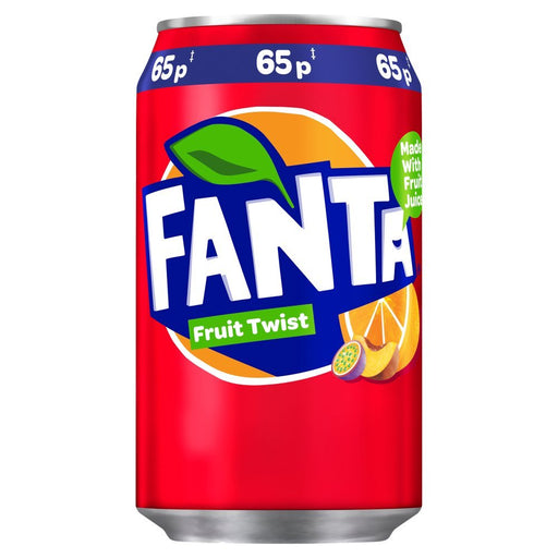Fanta Fruit Twist PMP 24 x 330ml - BritishGram.com