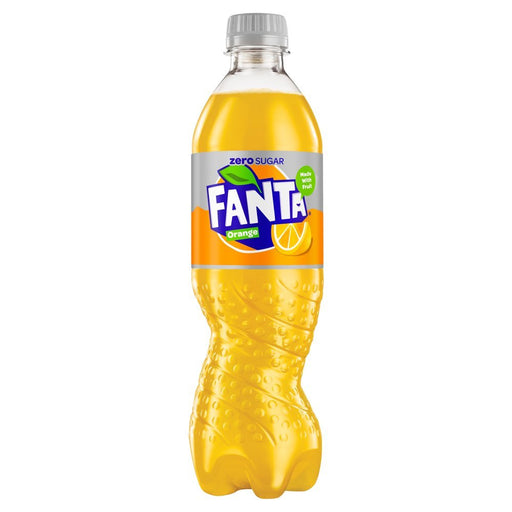 Fanta Orange Zero PMP 500ml (Case of 12) - BritishGram.com