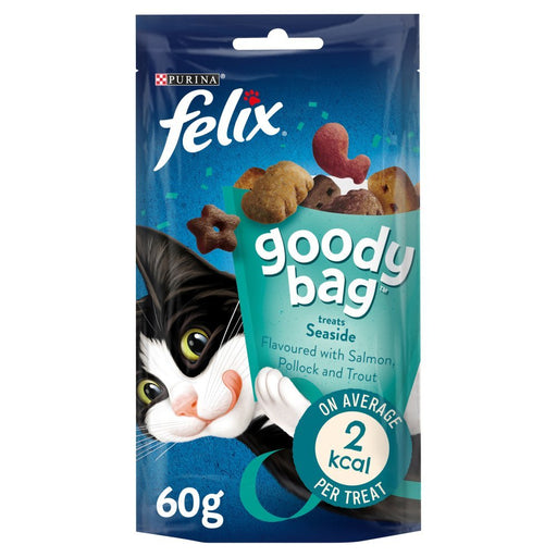 Felix Goody Bag Treats Seaside 60g (Case of 8) - BritishGram.com