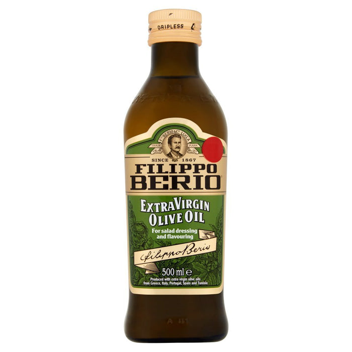 Filippo Berio Extra Virgin Olive Oil 500ml - BritishGram.com