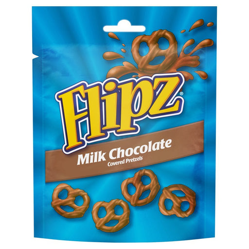 Flipz Milk Chocolate Covered Pretzels PMP 80g (Box of 6) - BritishGram.com