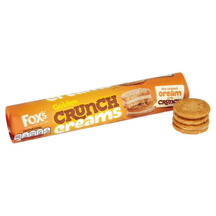 Fox's Golden Crunch Creams PMP 200g - BritishGram.com